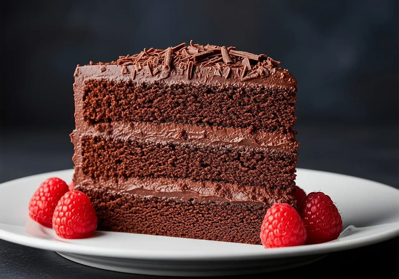 Exemplo de bolo de chocolate da biblioteca Boloterapia